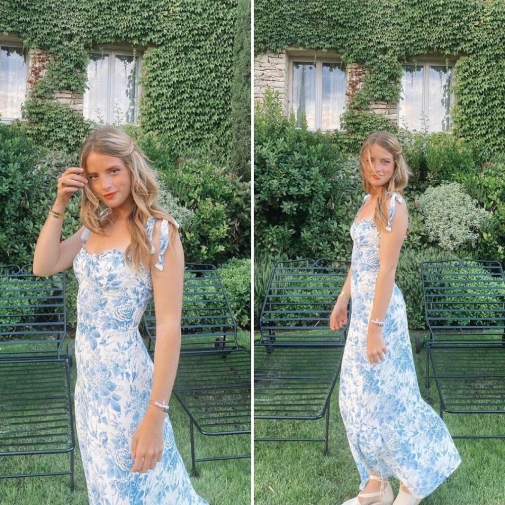 Reformation Nikita Dress | Pompadour🎉SALE🎀 NEW - Picture 4 of 13